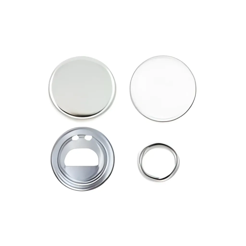 porte clé badge decapsuleur personalisé 58mm